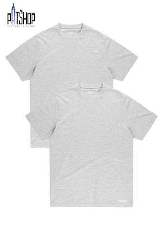 Koszulka męska t-shirt Prosto zestaw 2 PACK Basic szary