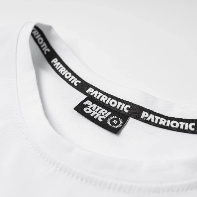 Koszulka męska T-shirt Patriotic CLS App Tape biała