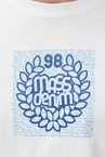 Koszulka męska t-shirt Mass Dnm Hey You biała