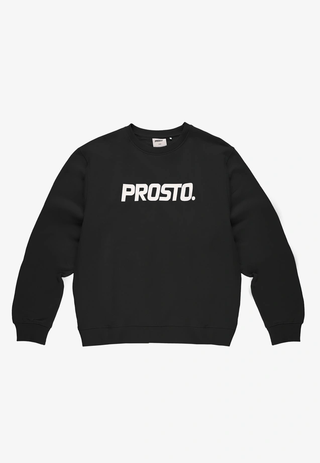 Bluza męska Prosto Old Logo crewneck czarna