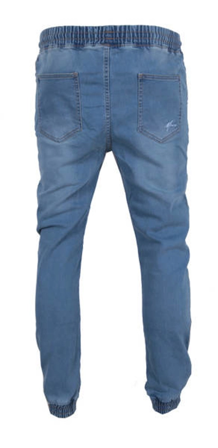 Spodnie jogger Moro Sport Mini Paris Pocket light blue jeans