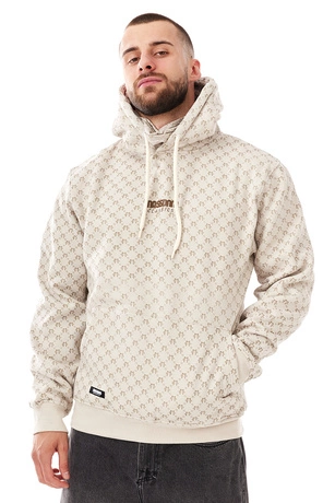 Bluza męska z kapturem Mass Dnm Nexus hoody beżowa