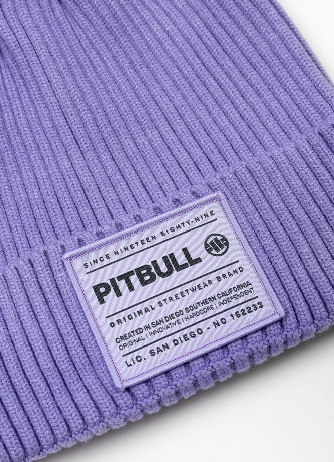 Czapka zimowa Pit Bull Beanie Dock fioletowa