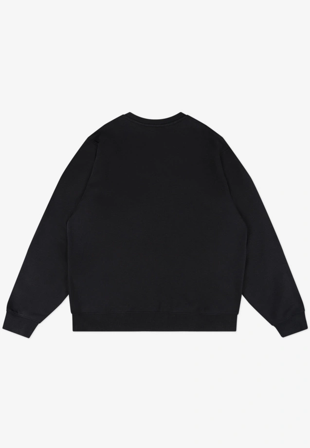 Komplet męski dresowy Prosto Shield crewneck czarny