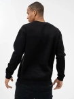Bluza męska bez kaptura Jigga Wear Mini Logo czarna