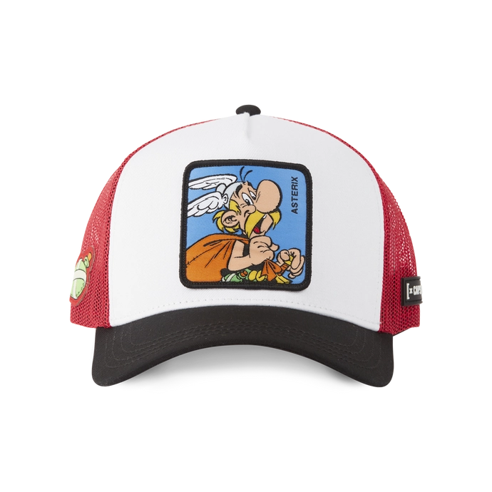 Czapka z daszkiem Capslab Asterix biało/czerwono/czarna