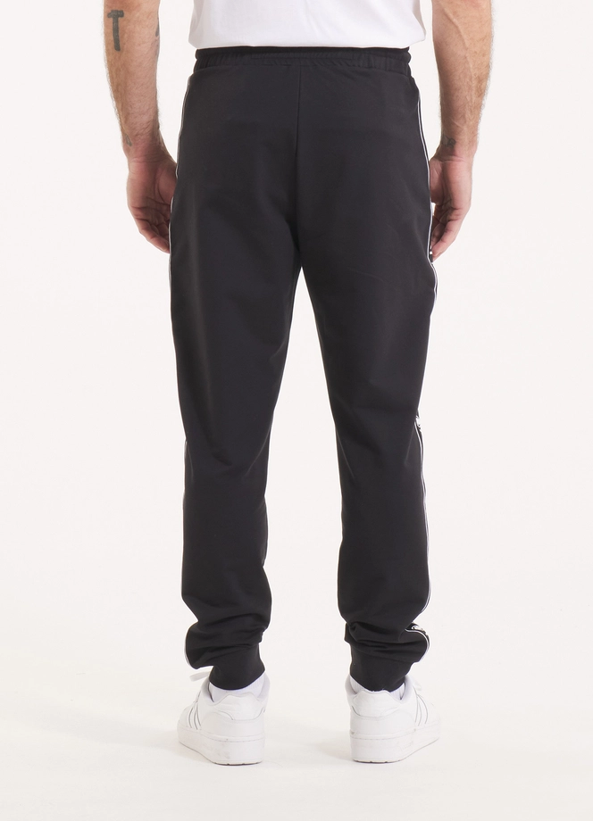 Spodnie męskie dresowe Pitbull Pit Bull Tape Nugget czarne