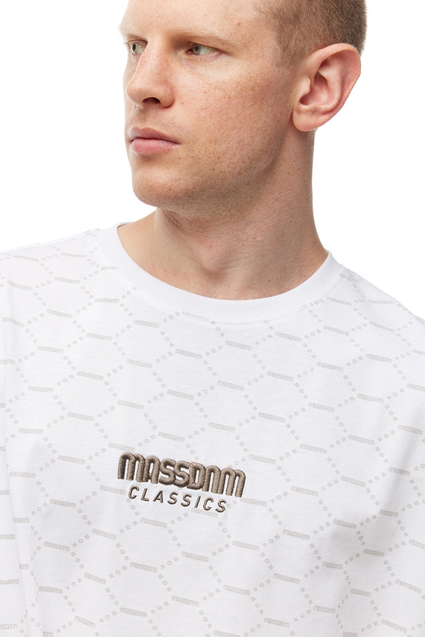 Koszulka męska t-shirt Mass Dnm Biarritz biała