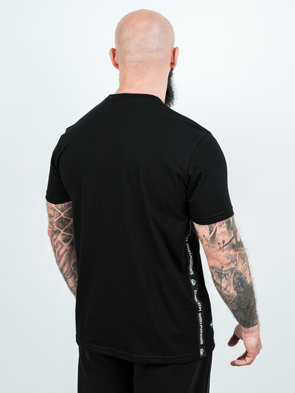 Koszulka t-shirt Środowisko Miejskie Miś Lampas czarna