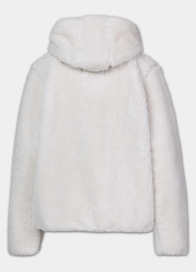 Bluza damska z kapturem Pitbull Aragona Norton off white biała