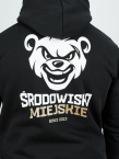 Bluza męska z kapturem Środowisko Miejskie ŚM Mordka czarna