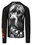 Koszulka męska rashguard Pitbull Longsleeve Blacky czarna