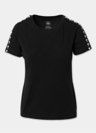 Koszulka damska T-shirt Pit Bull Tape Nugget czarna