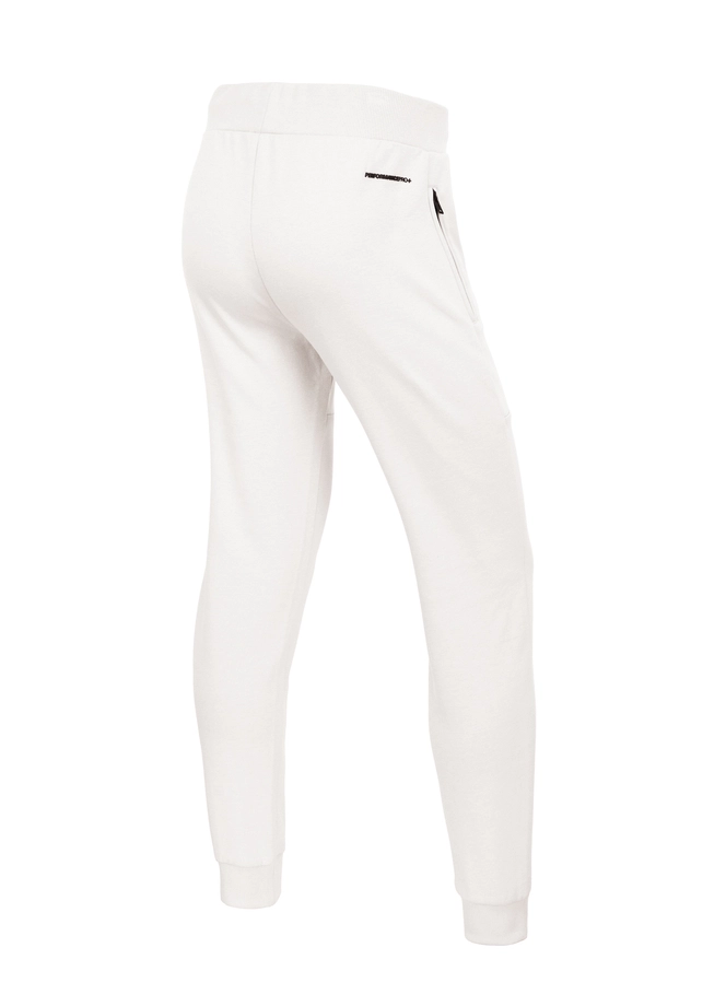 Spodnie dresowe damskie Pitbull Pit Bull Chelsea białe