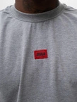 Koszulka męska tank top Jigga Wear Badge szara