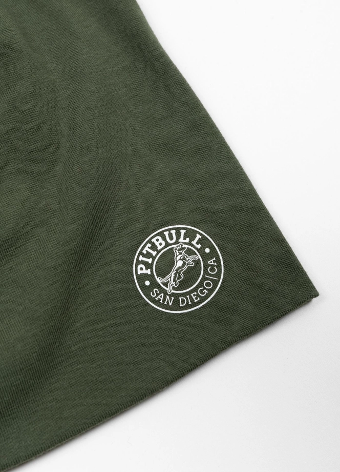 Czapka kompresyjna Pit Bull Beanie Pitbul San Diego CA zielona