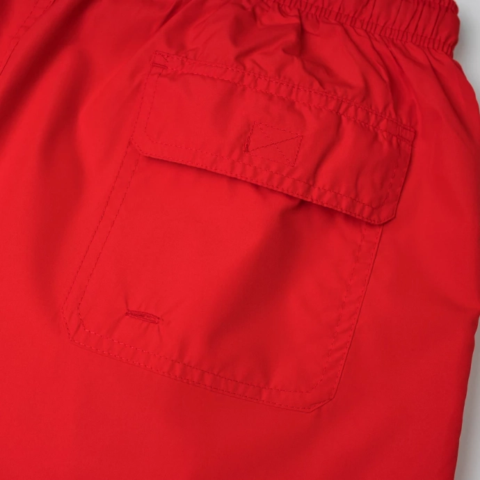 Spodenki męskie kąpielowe Chada Proceder Kastet Logo czerwone