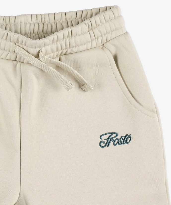 Spodnie dresowe dziecięce Prosto Kids Baza III beżowe
