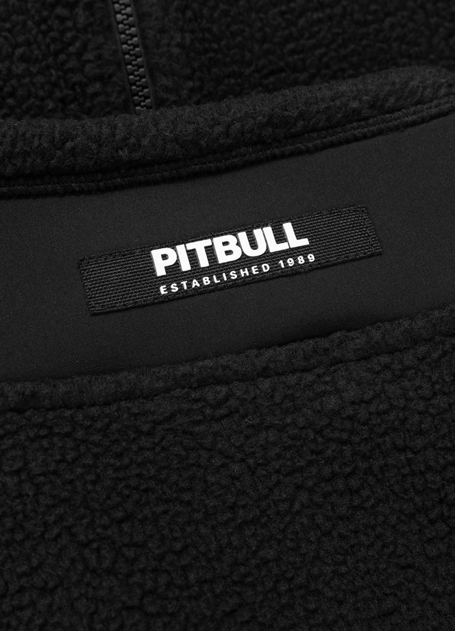 Bluza męska polarowa rozpinana Pit Bull Joyner czarny
