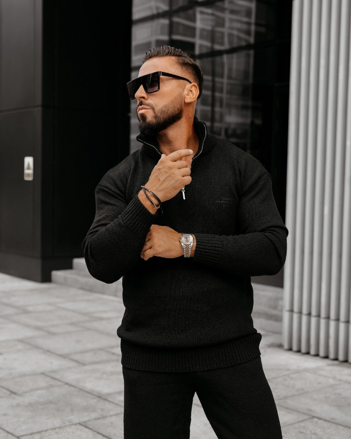 Komplet męski Olavoga Ollan czarny