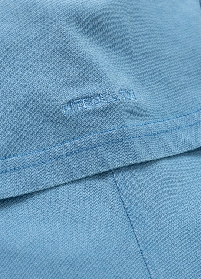 Koszulka damska T-shirt Pit Bull Angel Logo niebieska