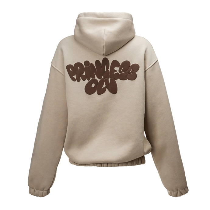 Bluza damska z kapturem Olavoga Frost Layer beżowa