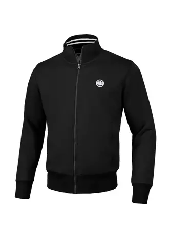 Bluza męska rozpinana Pitbull Pit Bull Oldschool Small Logo czarna
