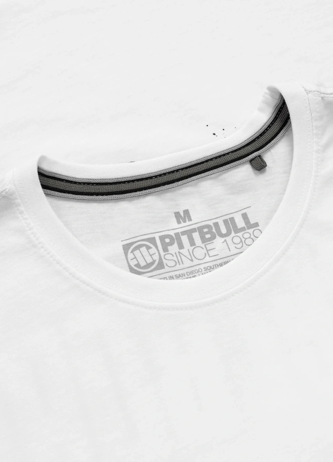 Koszulka męska T-Shirt Pit Bull Rebel Born biała
