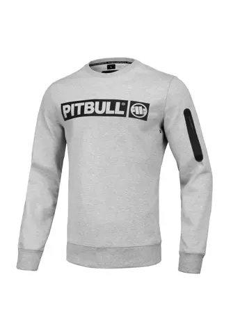 Bluza męska Pitbull Pit Bull Beyer 24 crewneck szara