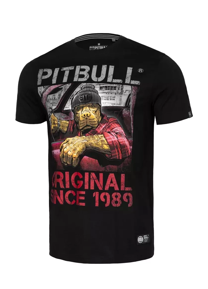 Koszulka męska T-Shirt Pit Bull Drive czarna