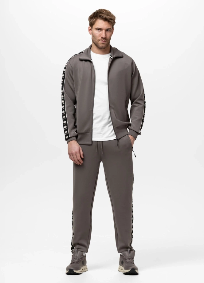 Bluza męska rozpinana Pit Bull Powers 26 taupe