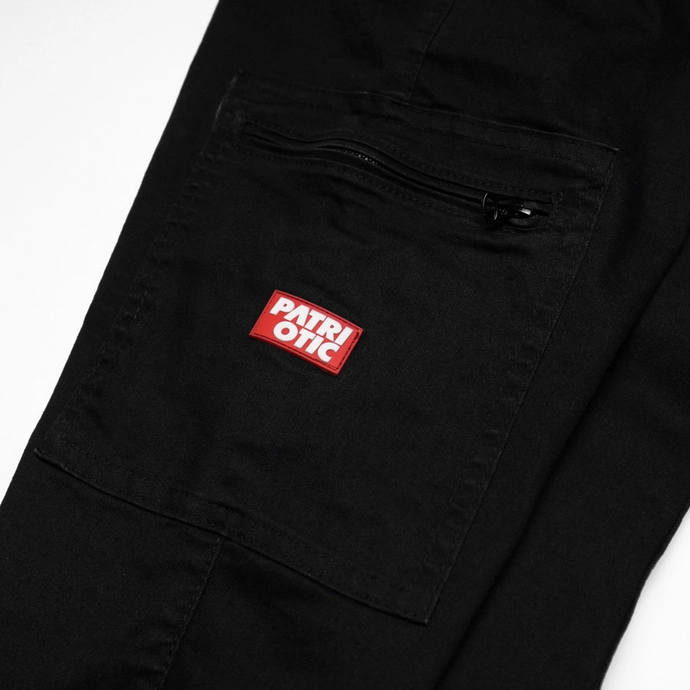 Spodnie męskie Jogger Bojówki Patriotic CLS App czarne