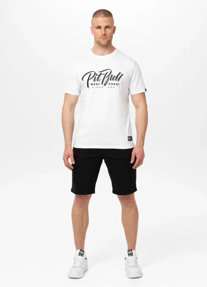 Koszulka męska T-Shirt Pit Bull Pitbull El Jeffe biała