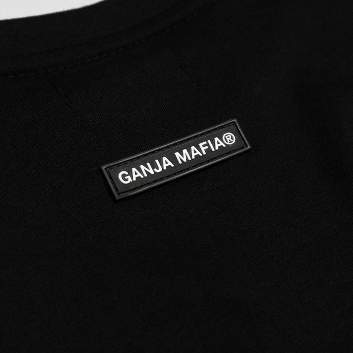 Koszulka męska T-shirt Ganja Mafia Dom czarny