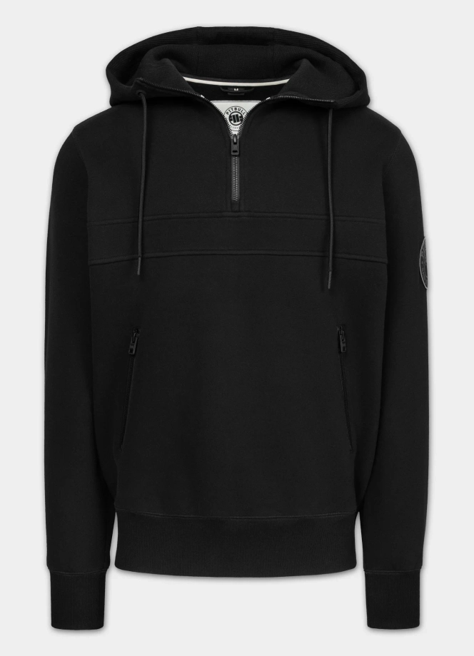 Bluza męska z kapturem Pit Bull Gibson czarna