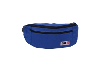 Saszetka nerka Diil Żakard niebieska