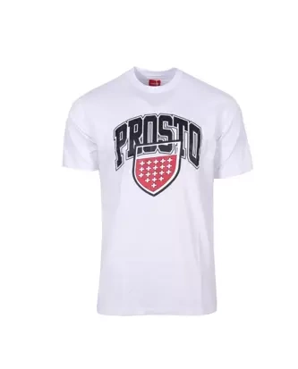 Koszulka męska t-shirt Prosto Klasyk Unipro biała