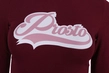 Koszulka Longsleeve damski Prosto Klasyk Ballu bordo