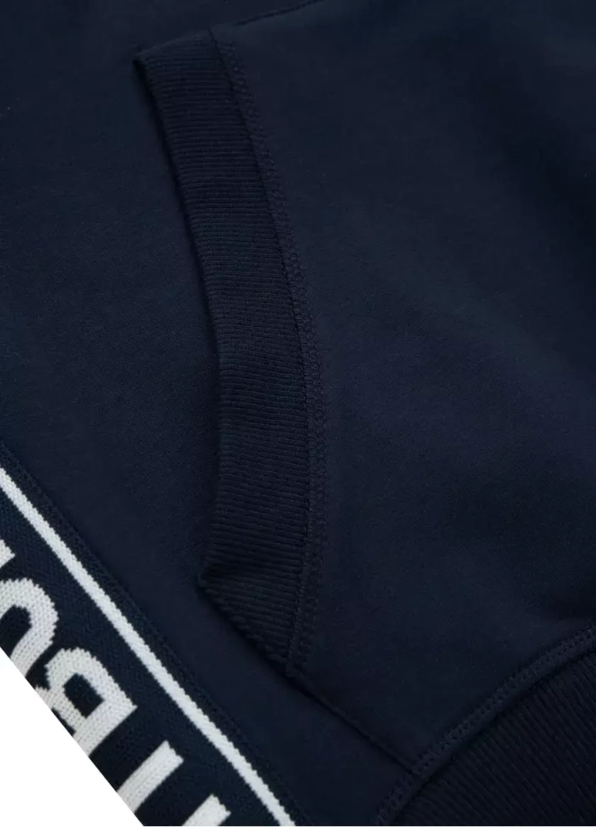 Bluza męska Pitbull Brighton Pit Bull hooded granatowa