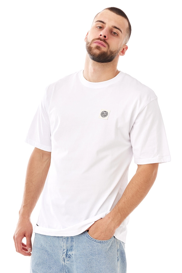 Koszulka męska t-shirt Mass Dnm Patch biała