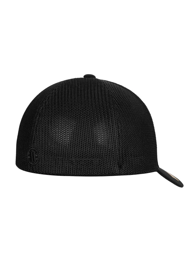 Czapka z daszkiem Full Cap Mesh Pit Bull Pitbull USA czarna