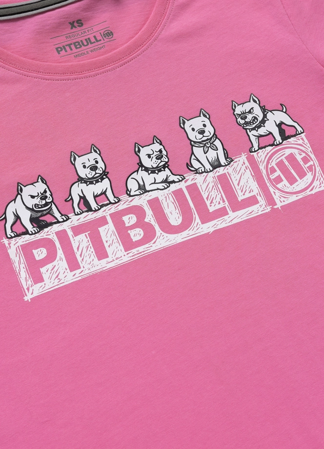 Koszulka t-shirt damska Pit Bull Pitbull Softbite różówa