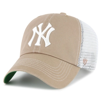 Czapka z daszkiem 47 Brand New York Yankees Trawler Clean Up jasno brązowa
