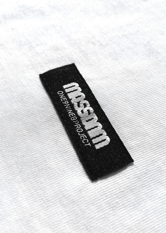 Koszulka męska t-shirt Mass Dnm Tony czarno/biała