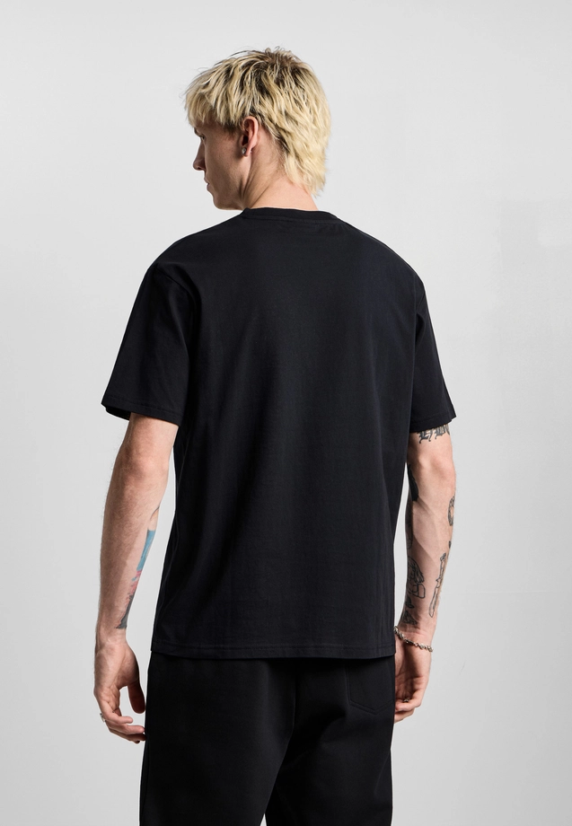 Koszulka męska t-shirt Prosto Base 26 czarna
