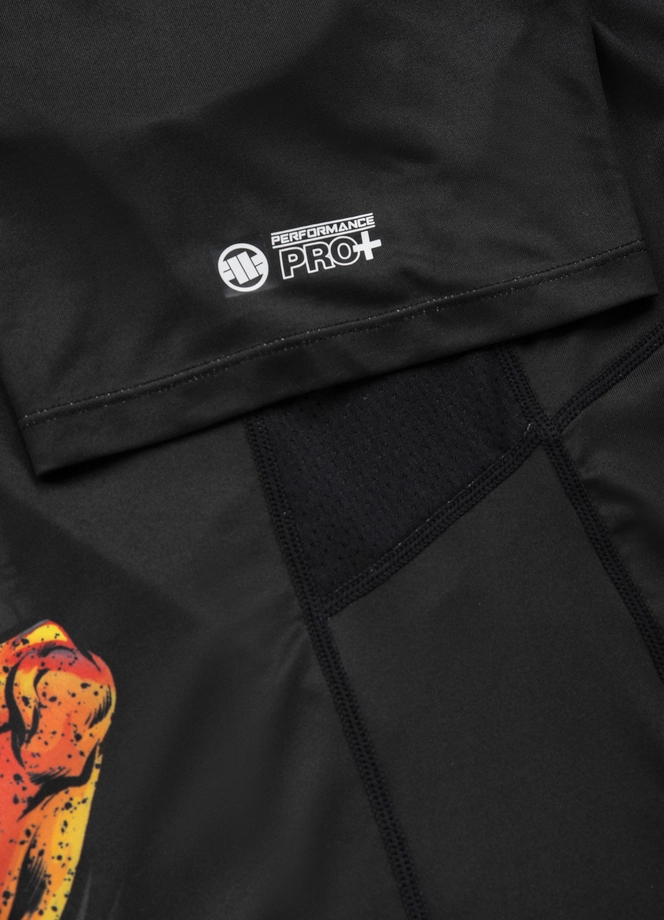 Koszulka T-shirt Pit Bull Performance Pro Plus Mesh Masters of Muay Thai czarna