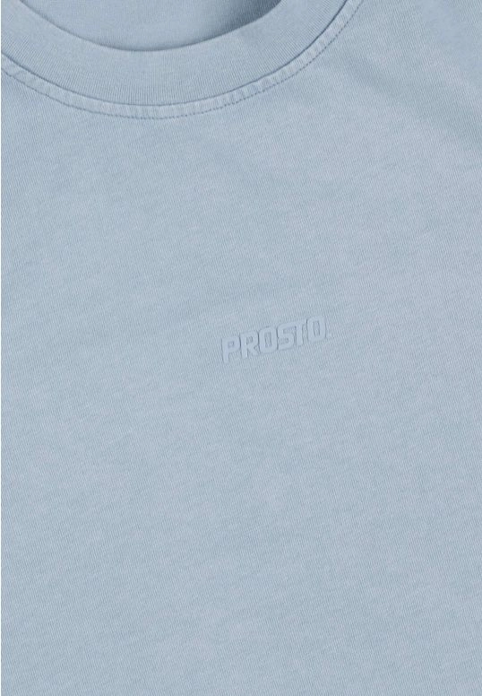Koszulka męska t-shirt oversize Prosto Mytz jasno niebieska