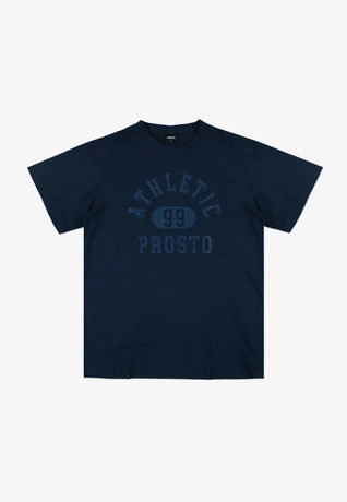 Koszulka męska t-shirt Prosto Athletic granatowa