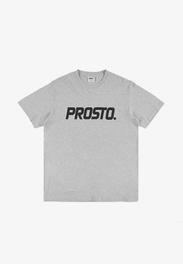 Koszulka męska t-shirt Prosto Biglog szara