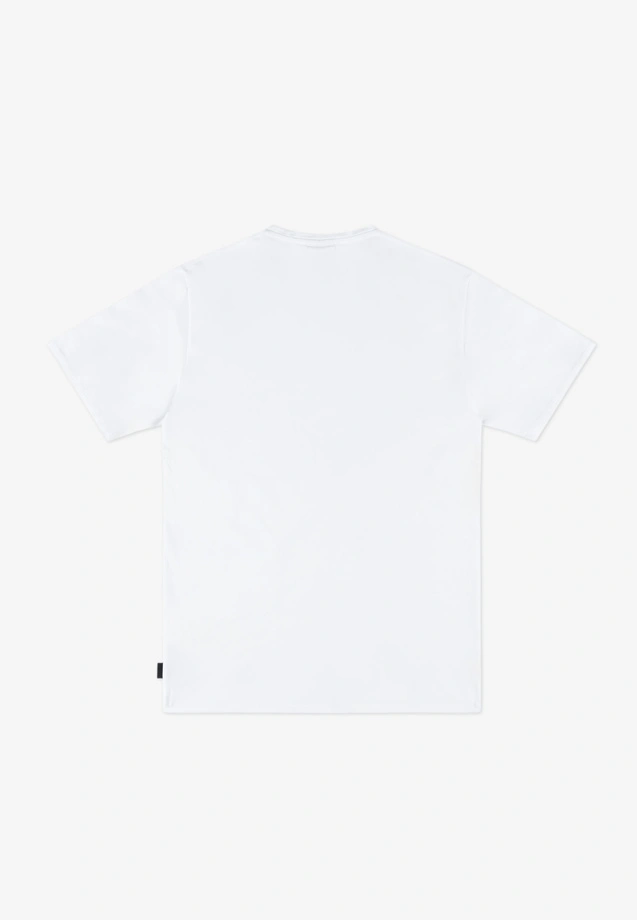 Koszulka męska t-shirt Prosto Shield Slim biała